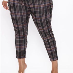Plaid pants